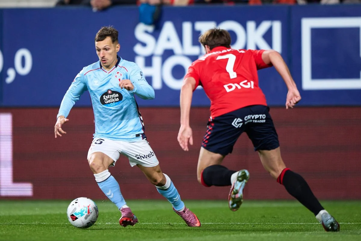 Bryan Zaragoza sous le maillot du Celta Vigo @Alamy