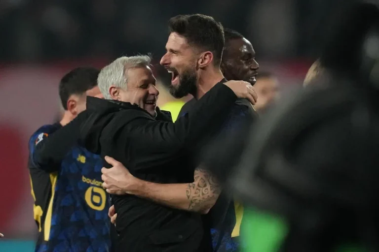 Ligue Europa : Olivier Giroud sauve Lille et s'offre un record