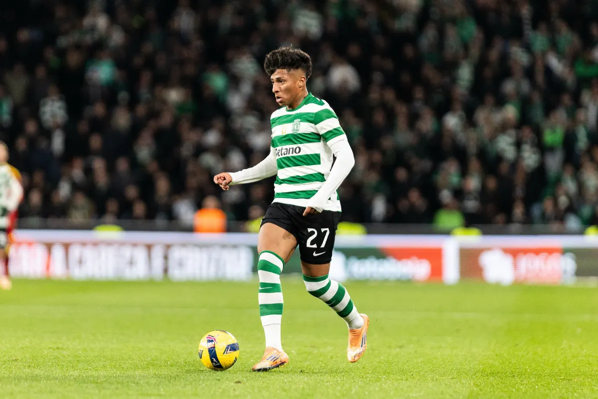 Alisson Santos sous le maillot du Sporting