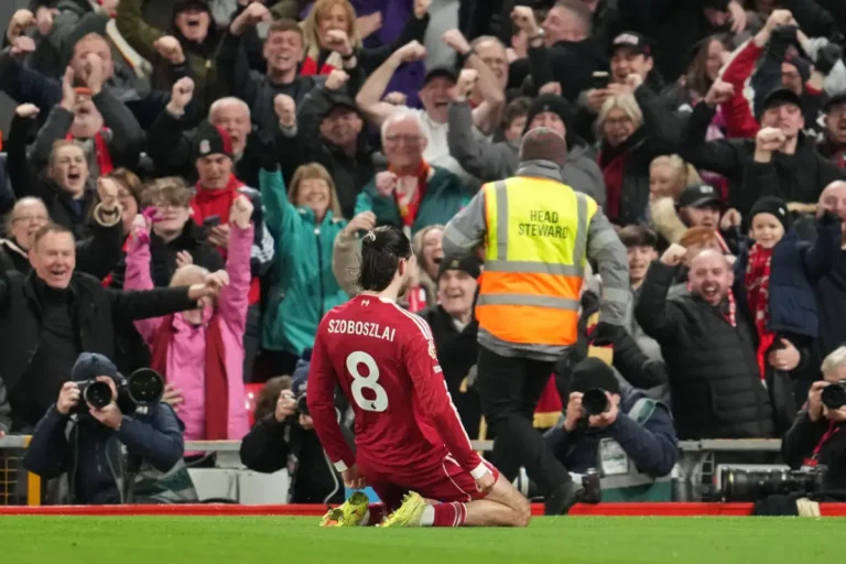Dominik Szoboszlai sous les couleurs de Liverpool ©Alamy