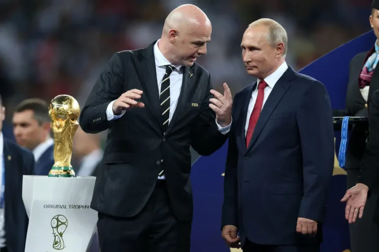 FIFA : les gros regrets du président sur la Russie