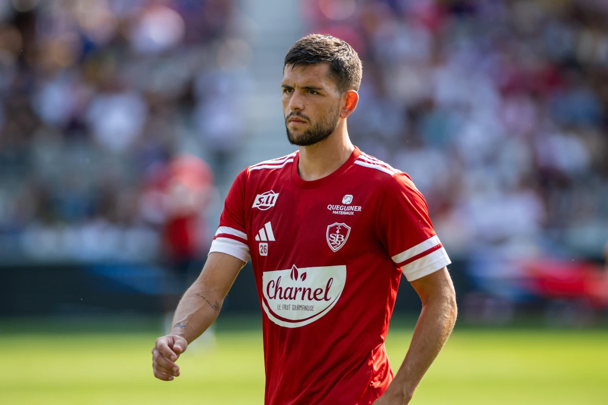 Julien Le Cardinal avec le Stade Brestois
