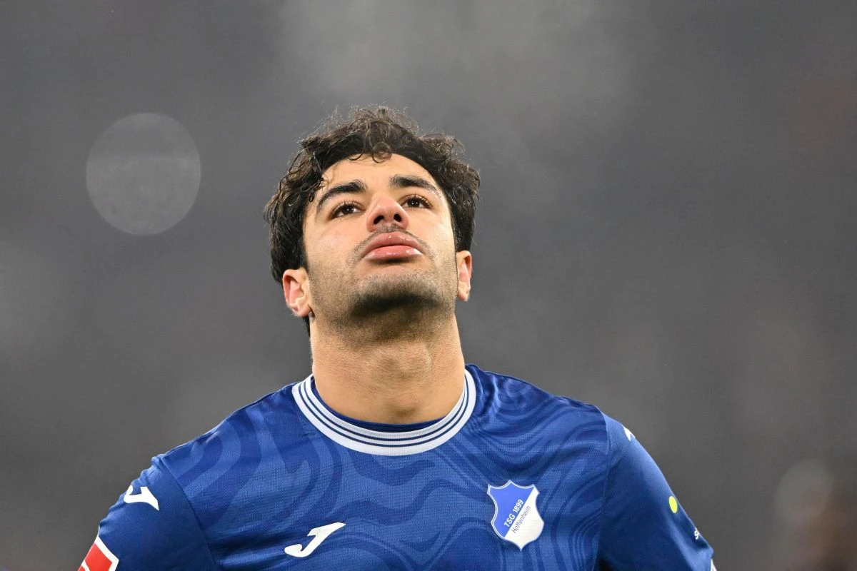 Ozan Kabak sous le maillot d'Hoffenheim @Alamy