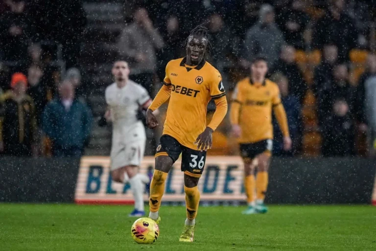 Mateus Mane sous le maillot de Wolverhampton @Alamy