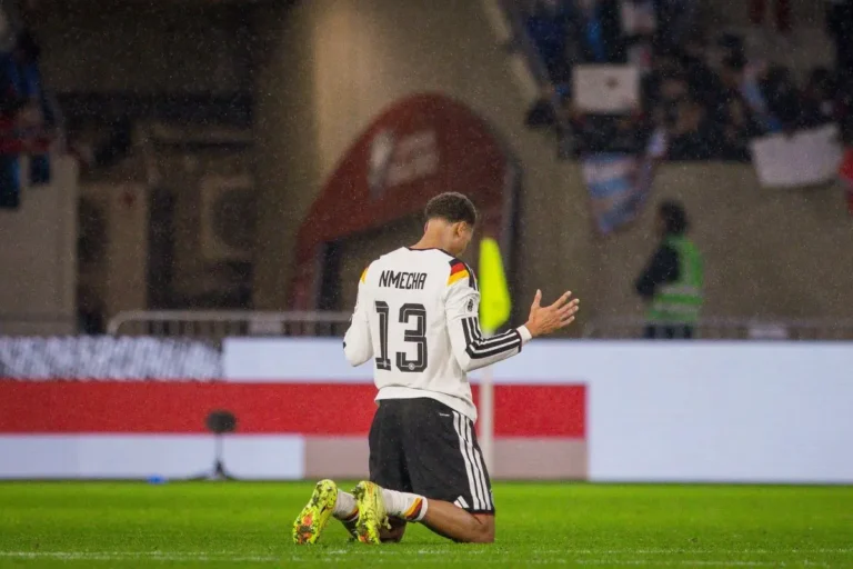 Felix Nmecha sous le maillot de la sélection allemande @Alamy