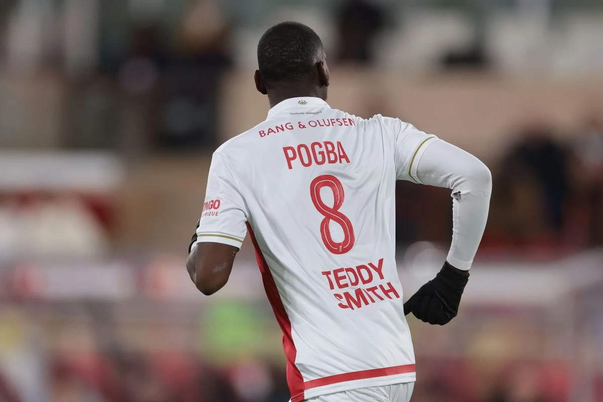 Paul Pogba sous le maillot de l'AS Monaco @Alamy