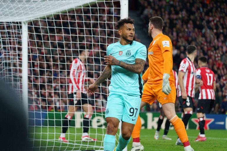 Luis Suarez sous le maillot du Sporting Lisbonne @Alamy