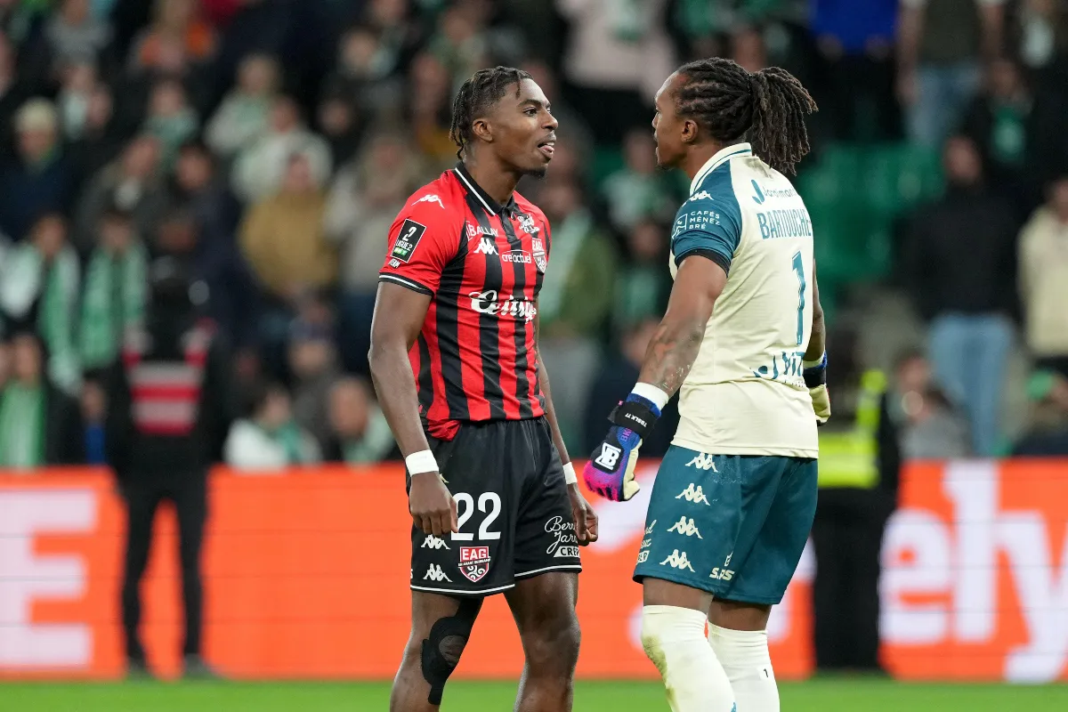 Alpha Sissoko sous le maillot de Guingamp