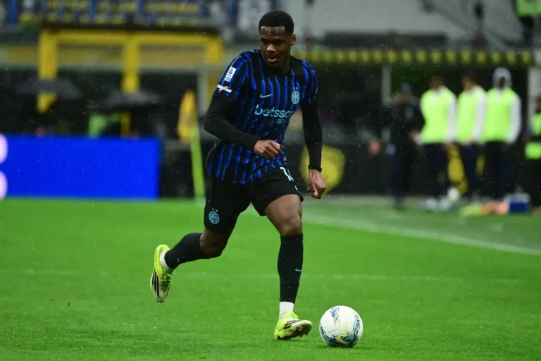 Ange-Yoan Bonny sous le maillot de l'Inter Milan