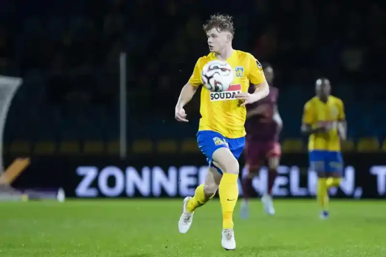 Arthur Piedfort sous le maillot de Westerlo