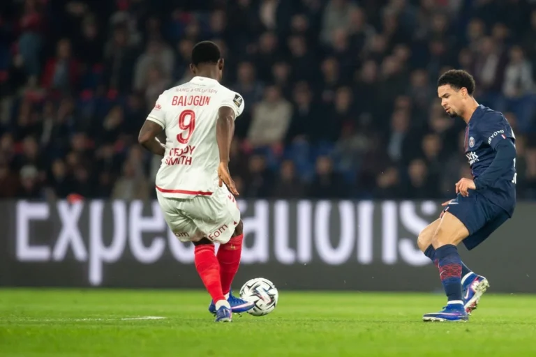 Folarin Balogun sous le maillot de l'AS Monaco @Alamy