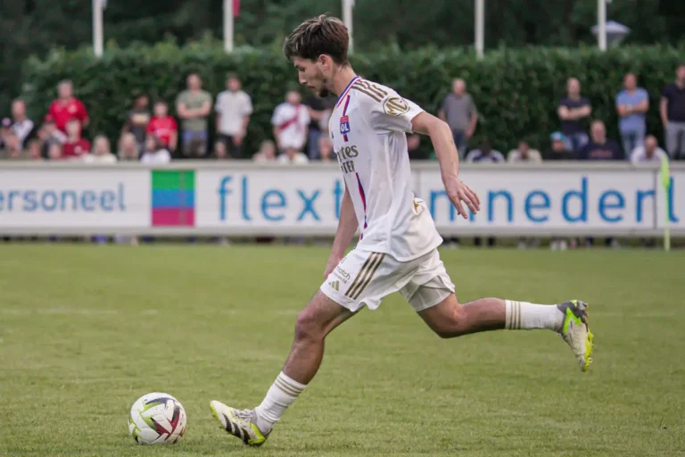 Florent Sanchez avec l'OL