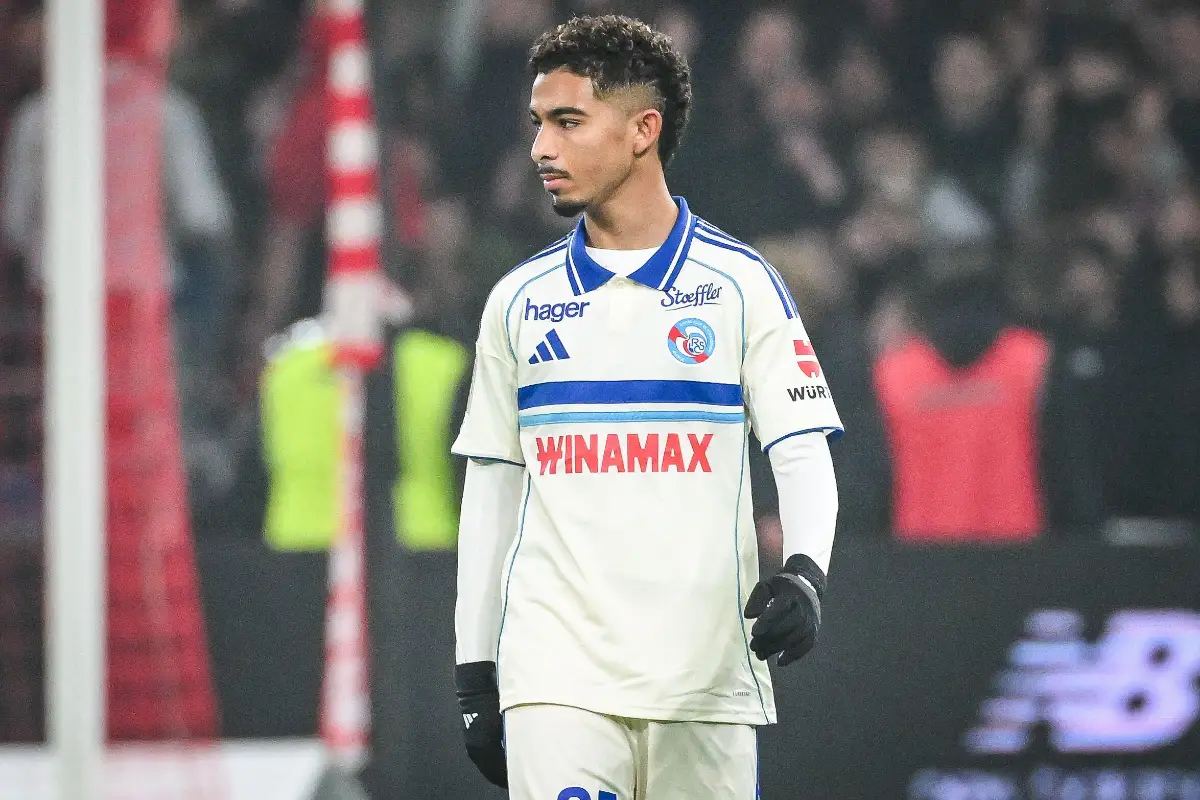 Gessime Yassine sous le maillot de Strasbourg