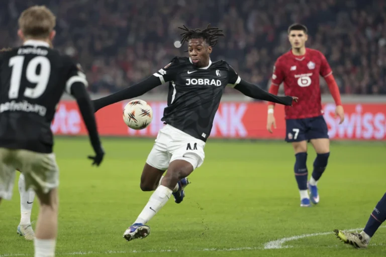 Johan Manzambi visé par le PSG et Manchester United ©Alamy
