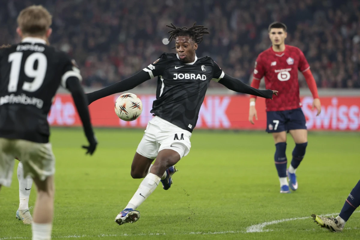 Johan Manzambi visé par le PSG et Manchester United ©Alamy