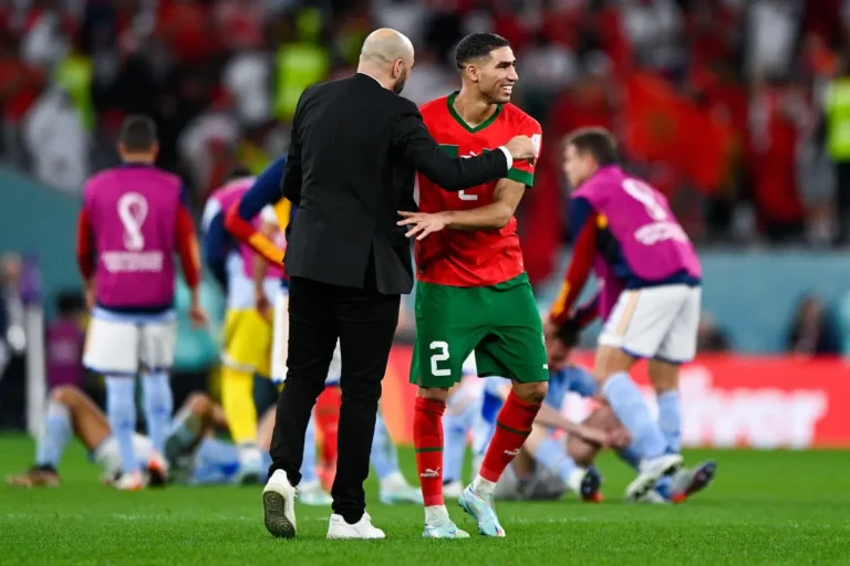 Maroc : Le joli message d'Achraf Hakimi à Walid Regragui après son départ