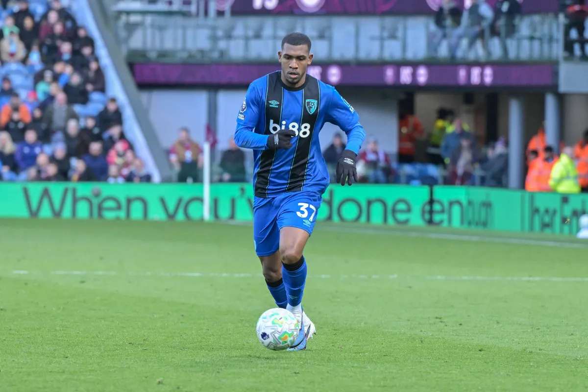 Rayan sous le maillot de Bournemouth