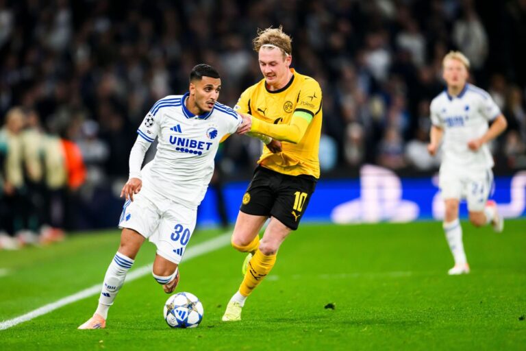 Julian Brandt sous le maillot de Dortmund @Alamy