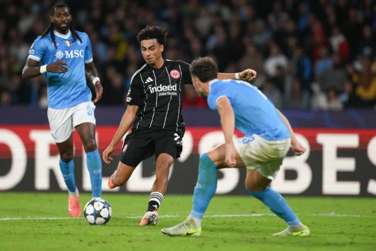 Nathaniel Brown sous les couleurs de Francfort @Alamy