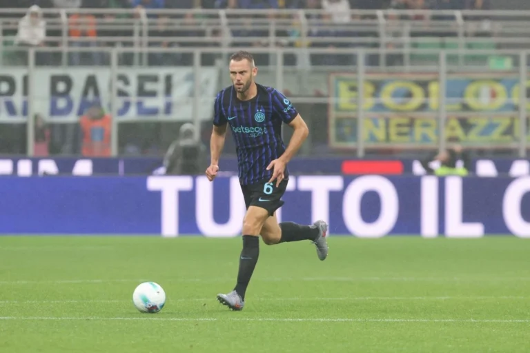Stefan de Vrij sous le maillot de l'Inter Milan @Alamy