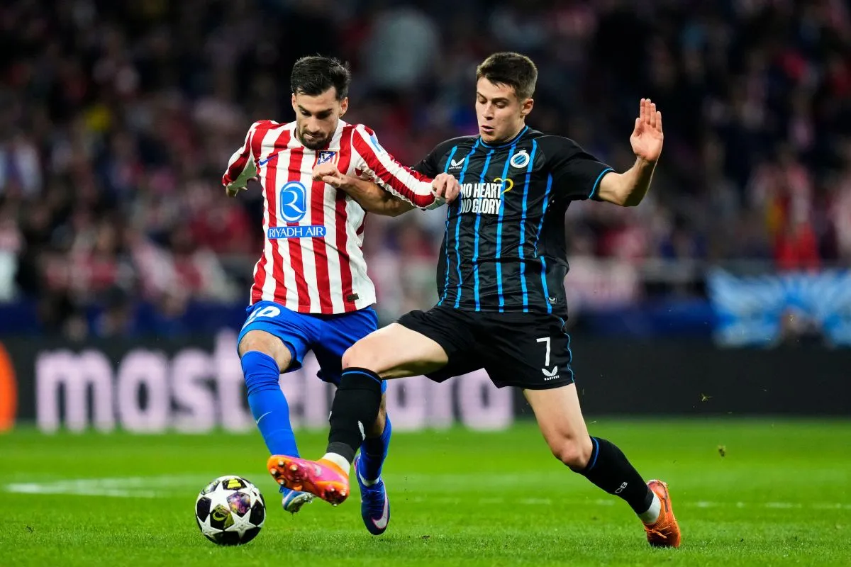 Nicolo Tresoldi sous le maillot de Bruges @Alamy