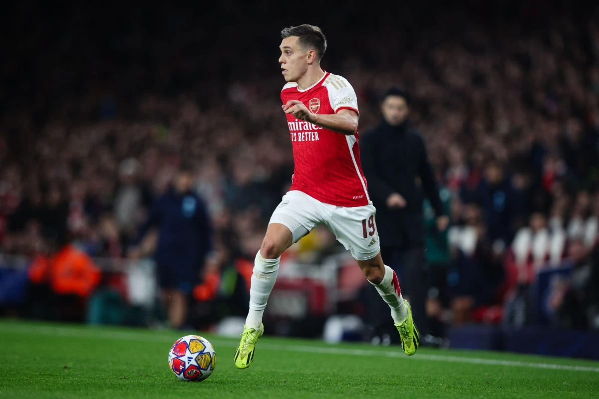 Leandro Trossard sous le maillot d'Arsenal @Alamy