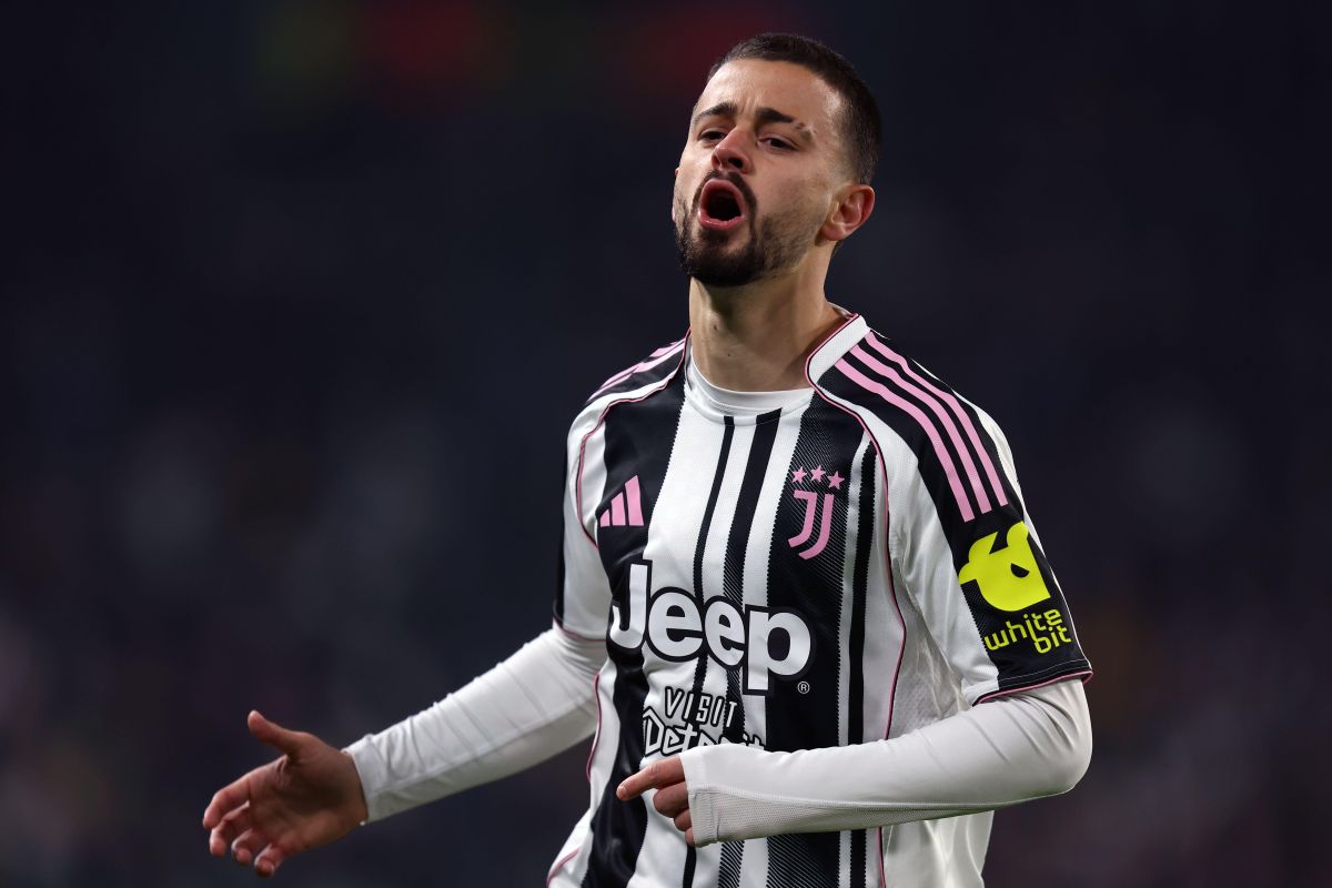 Edon Zhegrova sous le maillot de la Juventus @Alamy