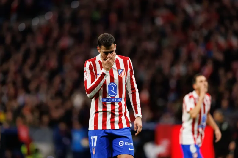 Atlético : premier coup dur avant le match retour contre le Barça