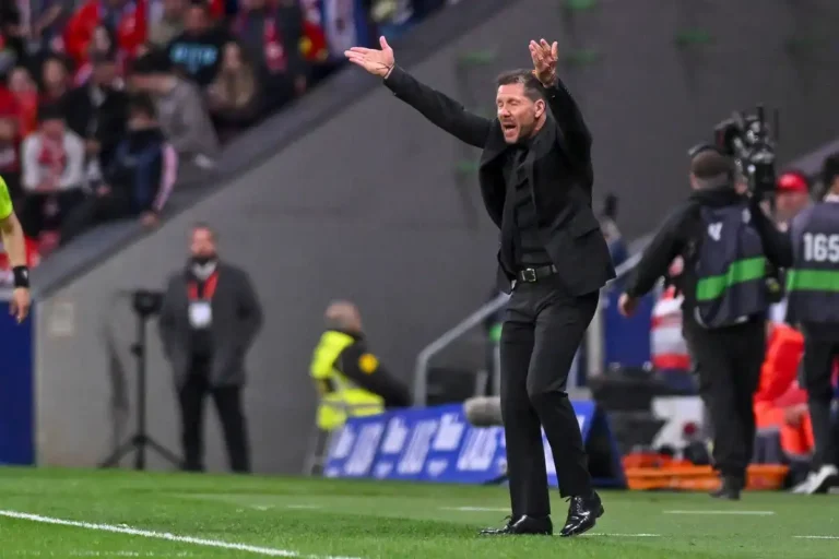 Diego Simeone - Atlético Madrid ©Alamy