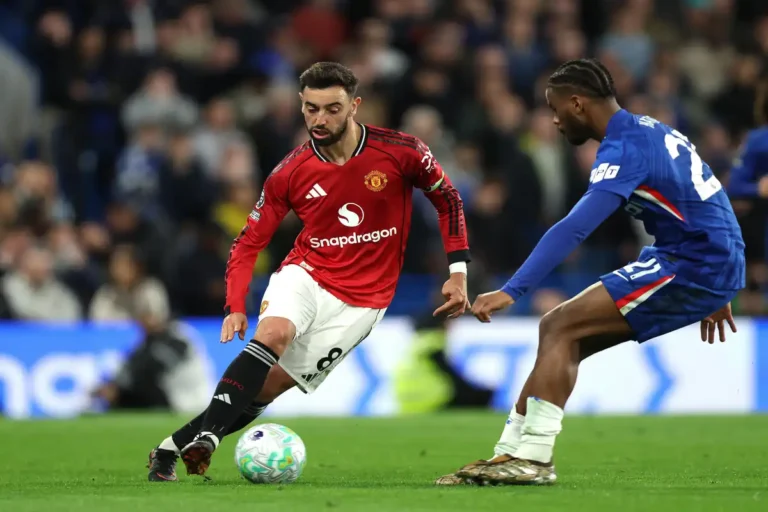 Bruno Fernandes, un record de PL en vue ©Alamy