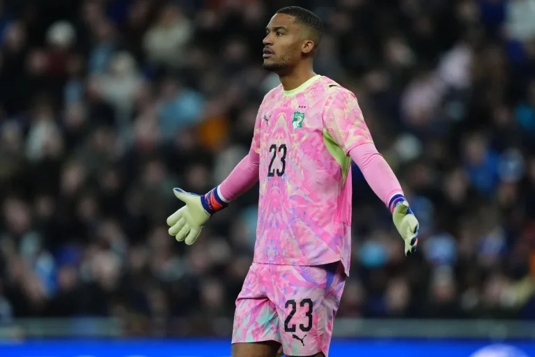 Alban Lafont avec la Côte d'Ivoire