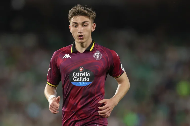 Chuki sous le maillot de Valladolid