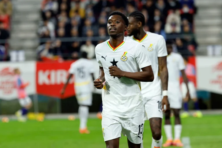 Derrick Köhn sous le maillot du Ghana