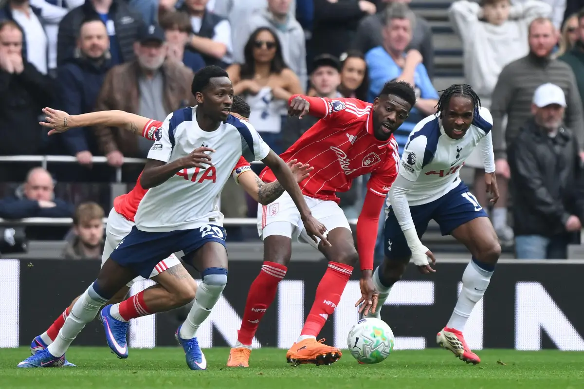 Mohammed Kudus sous le maillot de Tottenham