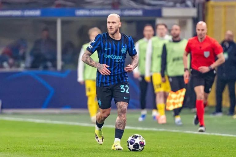 Federico Dimarco sous le maillot de l'Inter @Alamy