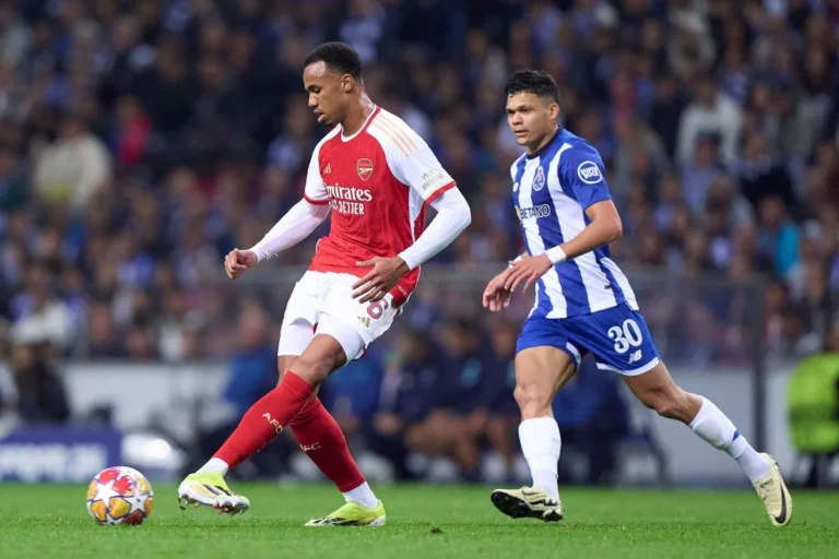 Gabriel sous le maillot d'Arsenal @Alamy