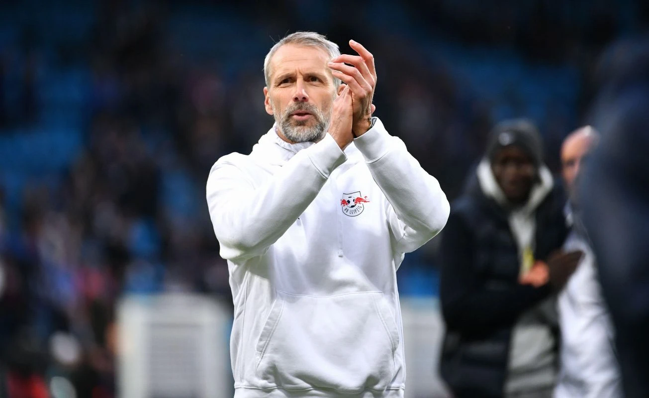 Marco Rose lors de son passage à Leipzig @Alamy