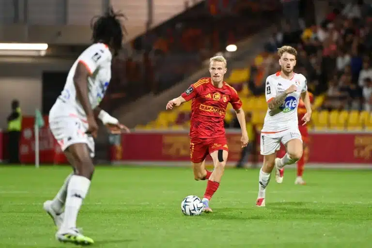 Alexis Trouillet avec Rodez