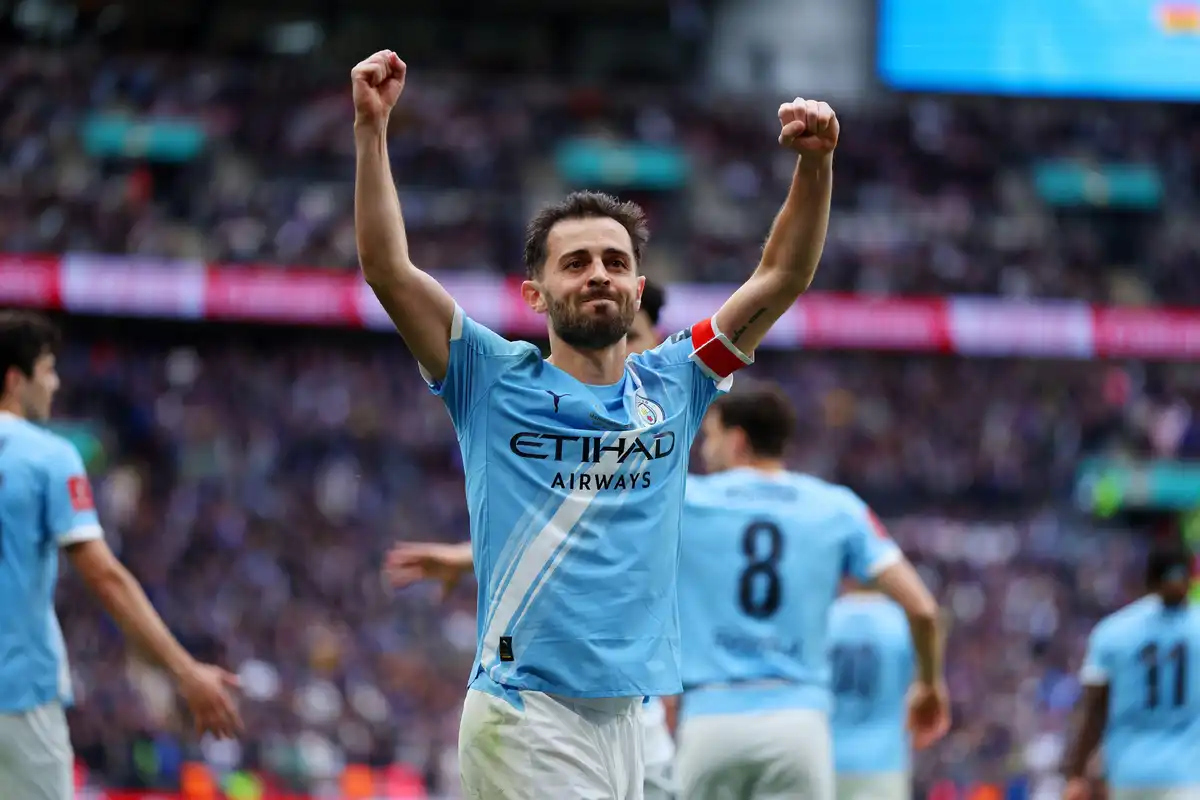 Bernardo Silva invité par Ilkay Gündogan ©Alamy
