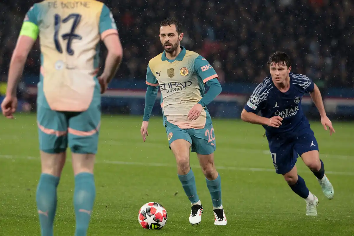 Bernardo Silva a dissuadé Joao Neves de rejoindre le PSG ©Alamy