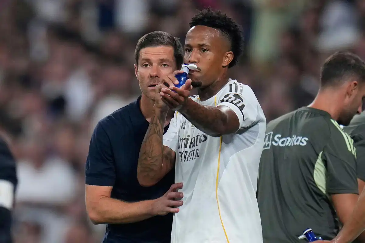 Eder Militao accuse Xabi Alonso ©Alamy