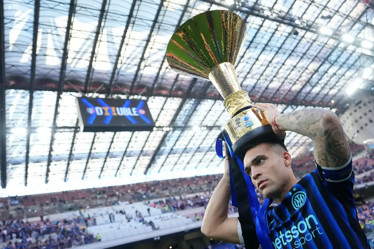 Lautaro Martinez veut rester à l'Inter Milan ©Alamy