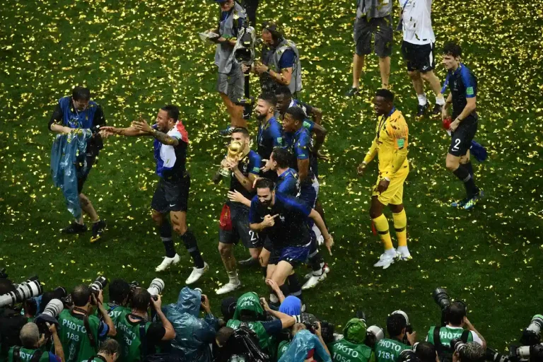 Le sacre des Bleus en 2018