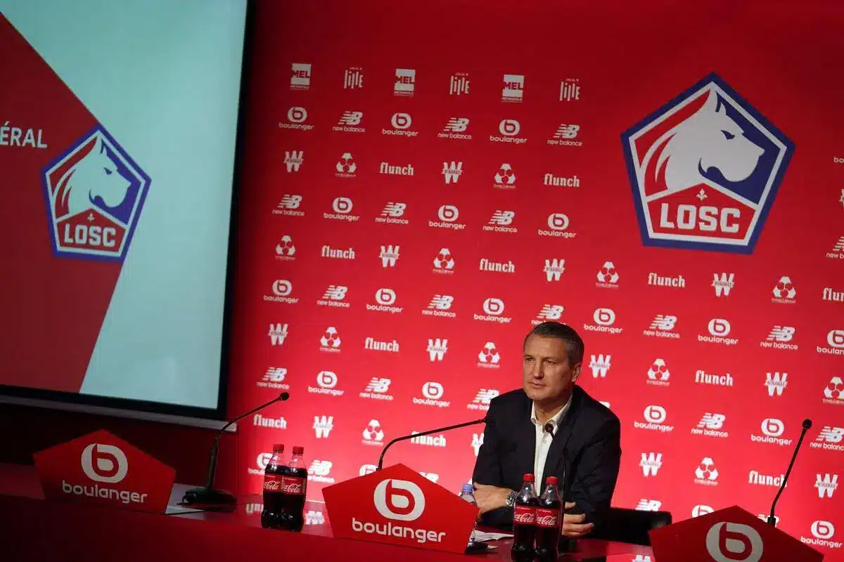 Lille annonce le départ de Bruno Genesio