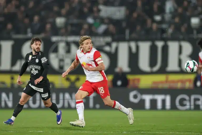 Mads Bidstrup avec le RB Salzbourg