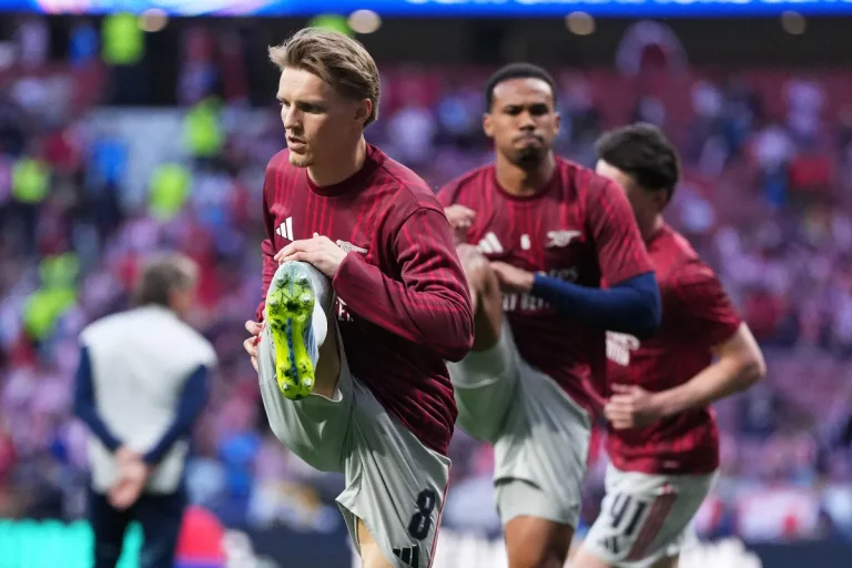 Martin Odegaard sous le maillot d'Arsenal