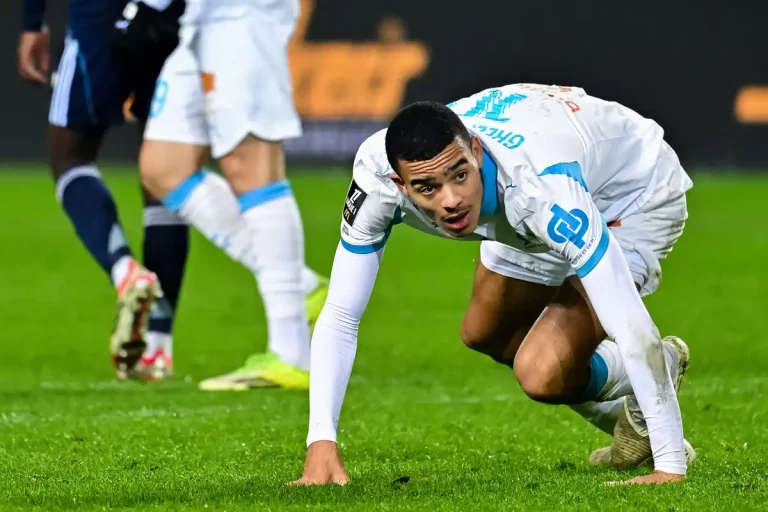 Mason Greenwood veut rester à Marseille ©Alamy