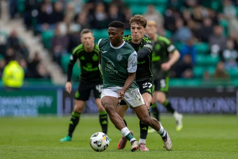 Miguel Chaiwa sous le maillot d'Hibernians
