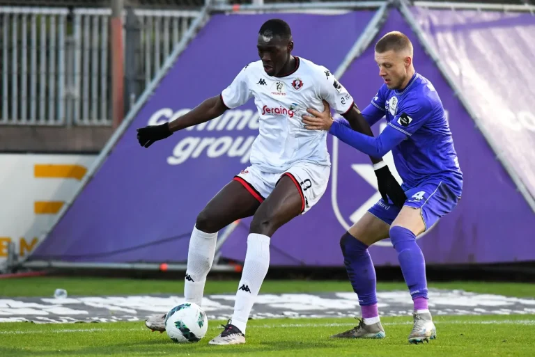 Pape Moussa Fall en action