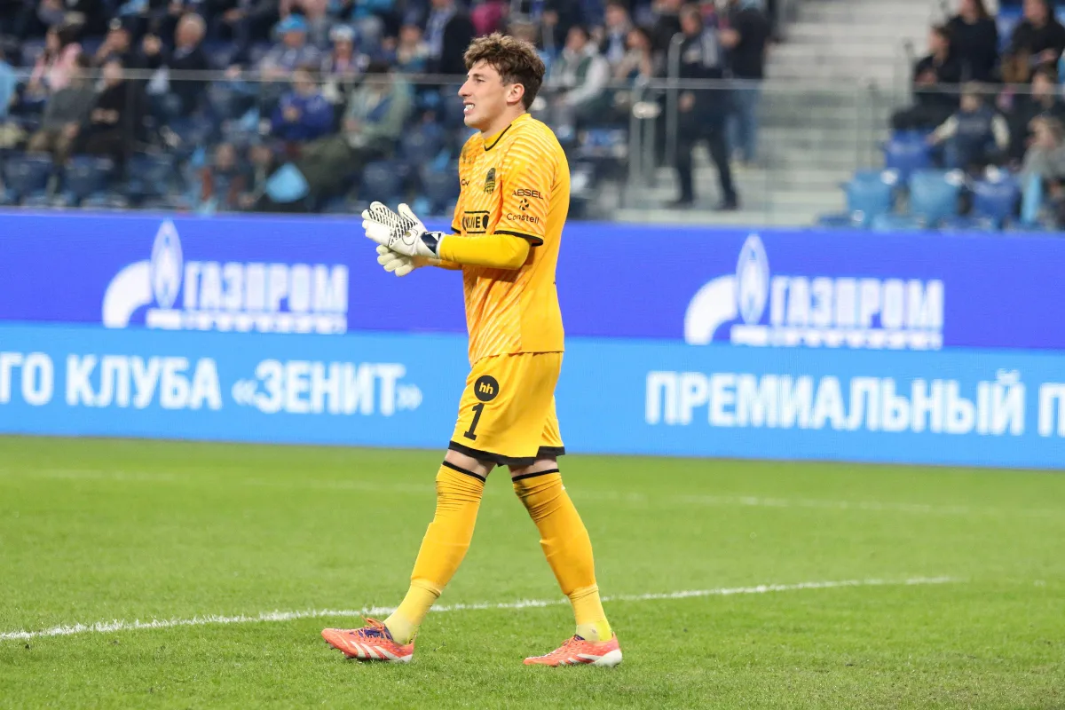 Stanislav Agkatsev sous le maillot de Krasnodar